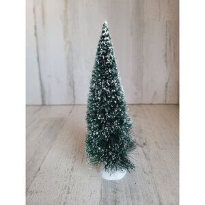 Dept 56 tree snow bristled tree Village accessory xmas